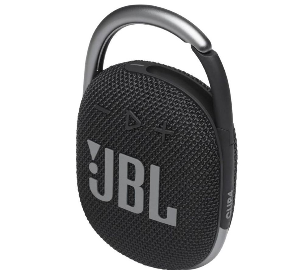 JBL Clip 4 Portable Bluetooth Speaker - Black, Black