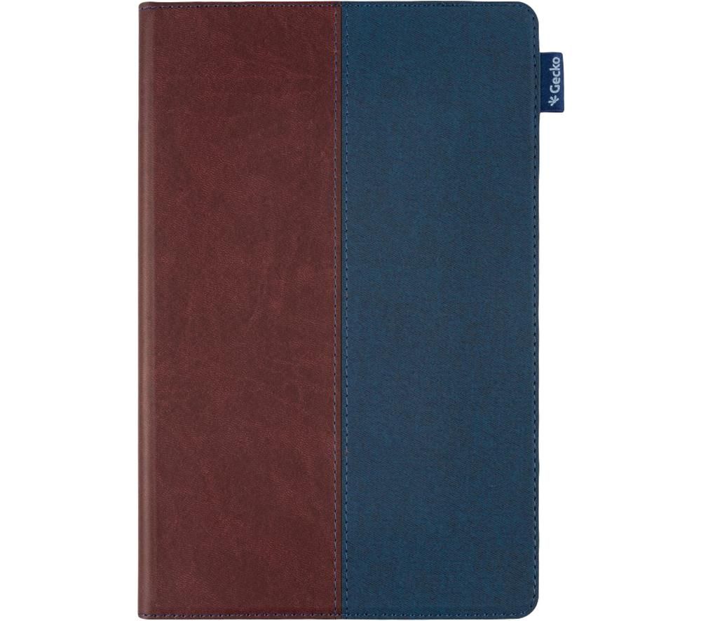 GECKO COVERS Easy-Click 2.0 10.4" Galaxy Tab A7 Folio Case  Blue & Brown, Blue
