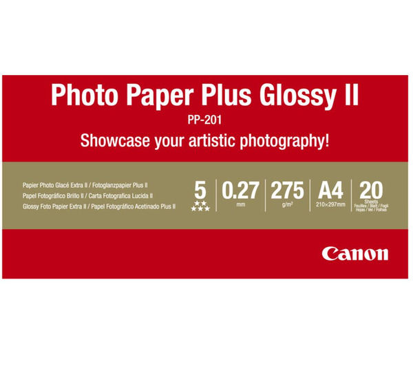 CANON A4 Glossy Photo Paper - 20 Sheets