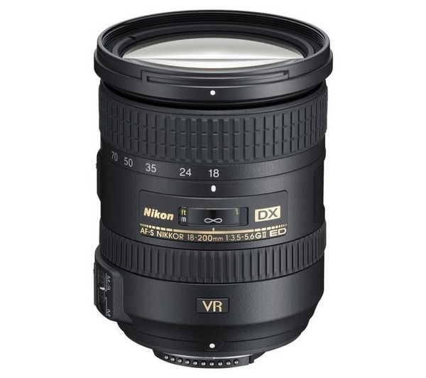 NIKON AF-S DX NIKKOR 18-200 mm f/3.5-5.6G ED VR II Telephoto Zoom Lens