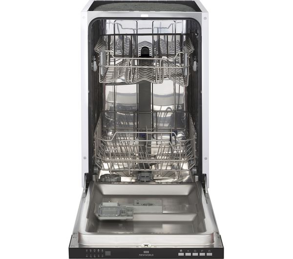 NEW WORLD NW INDW45 Slimline Integrated Dishwasher