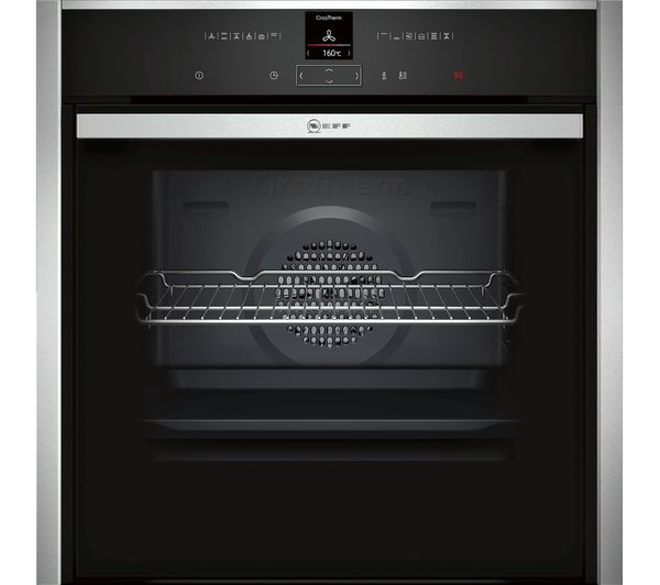 NEFF B47CR32N1B Electric Oven - Stainless Steel, Stainless Steel