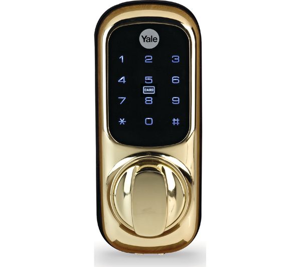 YALE Keyless Connected Smart Ready Door Lock - Polished Brass