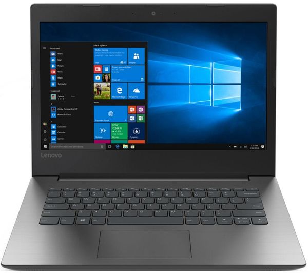 LENOVO 330-14AST 14" AMD A6 Laptop - 1 TB HDD, Grey, Grey