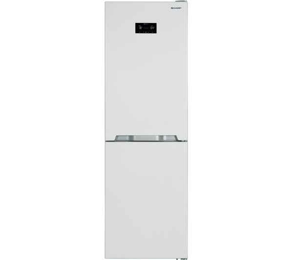 SHARP SJ-BA33IHXW2 50/50 Fridge Freezer - White, White