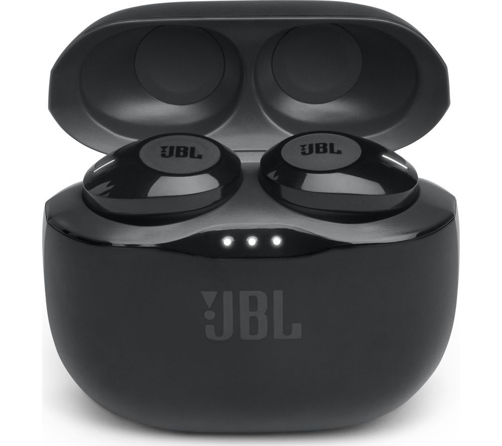 JBL Tune 120TWS Wireless Bluetooth Earphones - Black, Black