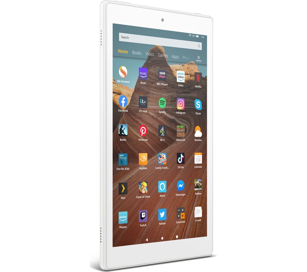 AMAZON Fire HD 10 Tablet (2019) - 32 GB, White, White