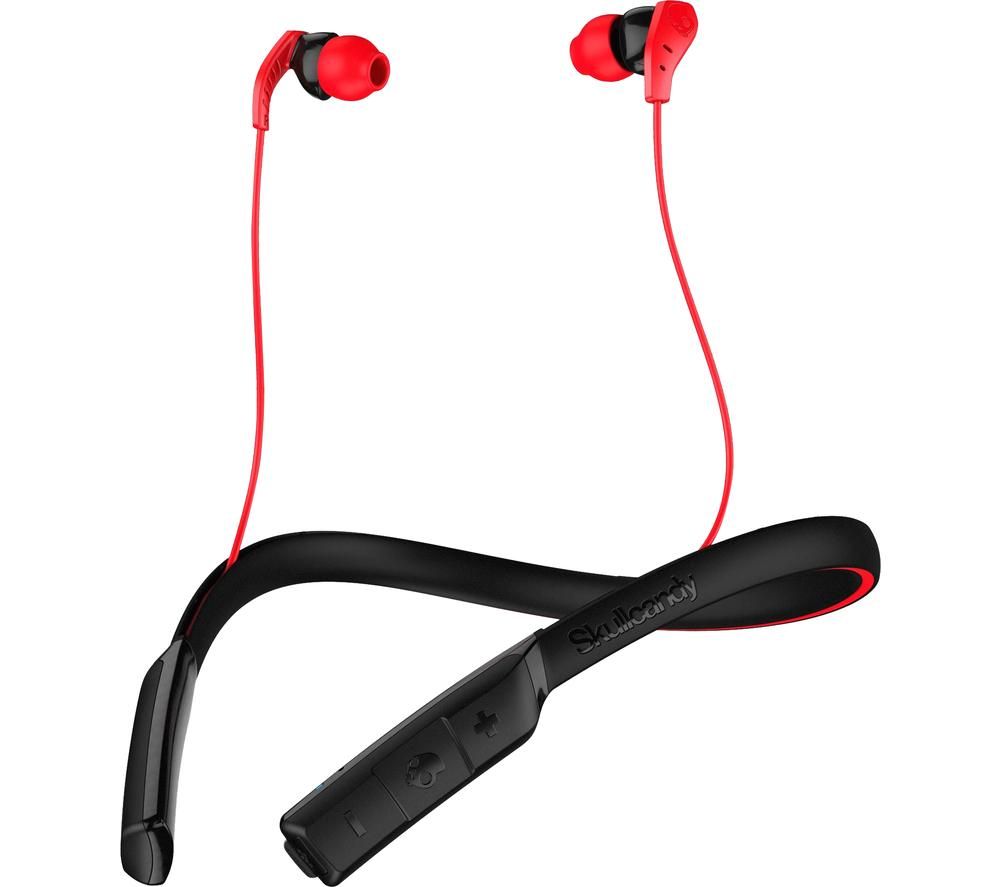 SKULLCANDY Method S2NQW-M685 Wireless Bluetooth Sports Earphones - Black & Red, Black