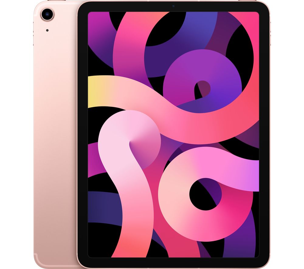 APPLE 10.9" iPad Air Cellular (2020) - 64 GB, Rose Gold, Gold