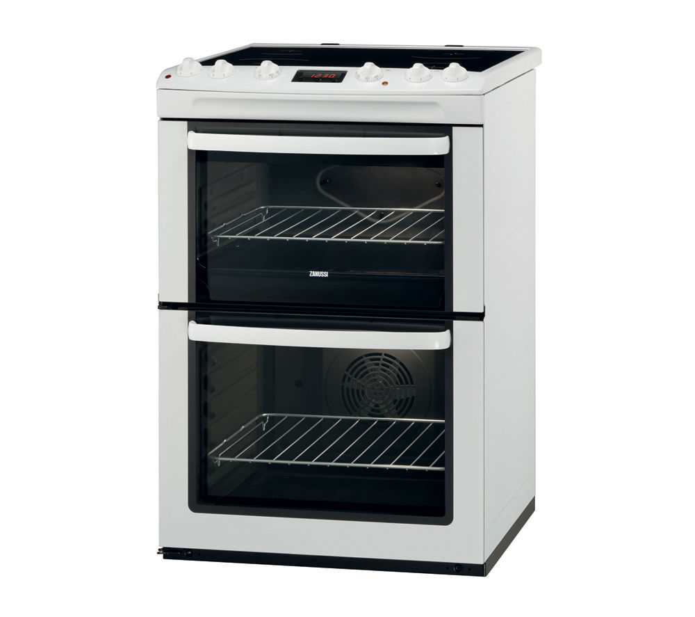 ZANUSSI ZCV665MW Electric Cooker - White, White