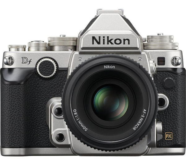 NIKON Df DSLR Camera with 50 mm f/1.8 G Standard Lens, White