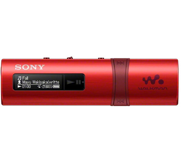 SONY Walkman B183 4 GB MP3 Player - Red, Red