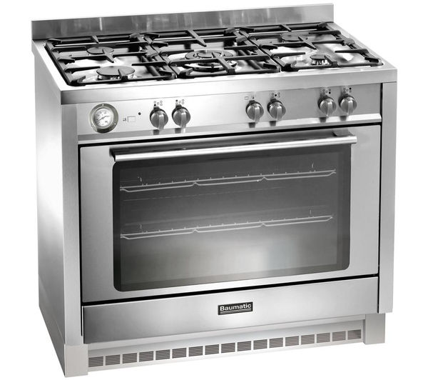 BAUMATIC BCG905SS Gas Range Cooker - Stainless Steel, Stainless Steel