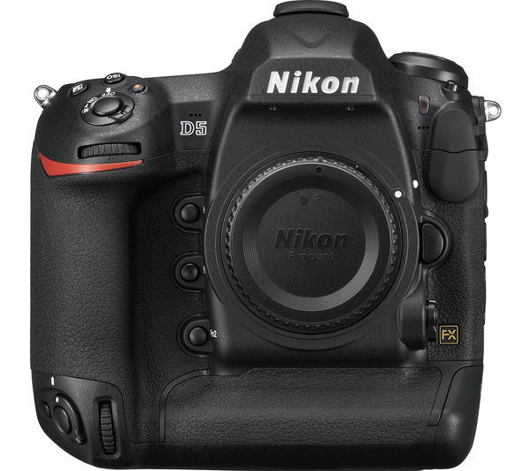NIKON D5 DSLR Camera - Black, Body Only, Black