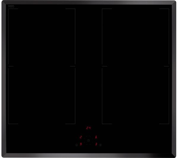 AMICA PI6544RSTF Electric Induction Hob - Black, Black