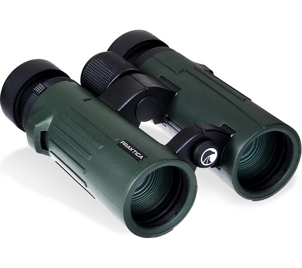 PRAKTICA Pioneer 8 x 42 mm Binoculars - Green, Green