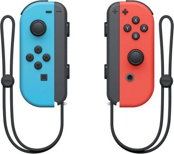 NINTENDO Switch Joy-Con Wireless Controllers - Red & Blue