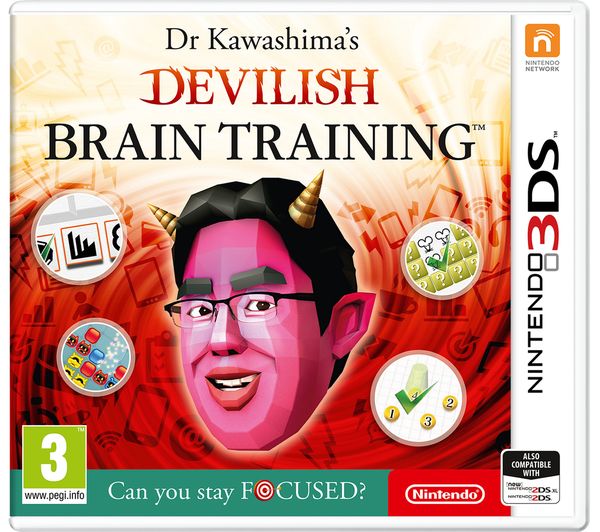 NINTENDO 3DS Dr Kawashima's Devilish Brain Training