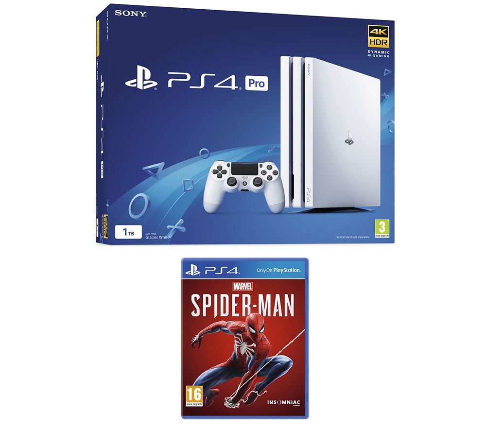 SONY PlayStation 4 Pro & Marvel's Spider-Man Bundle