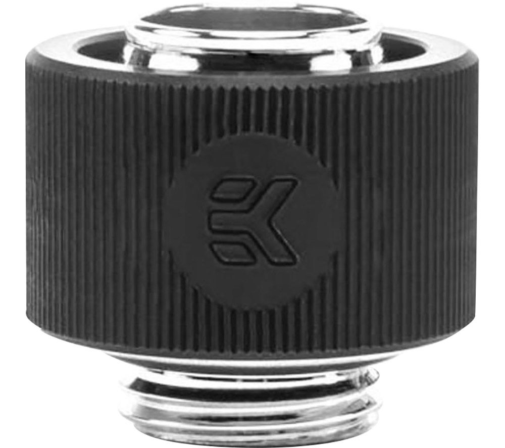 EK COOLING EK-ACF 12/16 mm Fitting - Black, Black