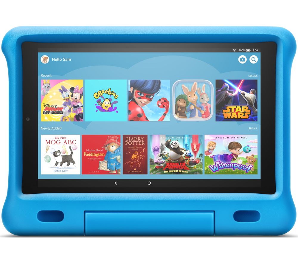 AMAZON Fire HD 10" Kids Edition Tablet (2019) - 32 GB, Blue, Blue