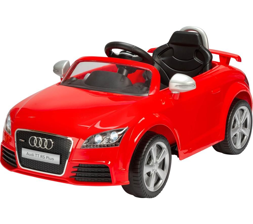 TOYRIFIC Vroom TY5932RD Audi TT RS Plus Electric Ride On Toy - Red, Red
