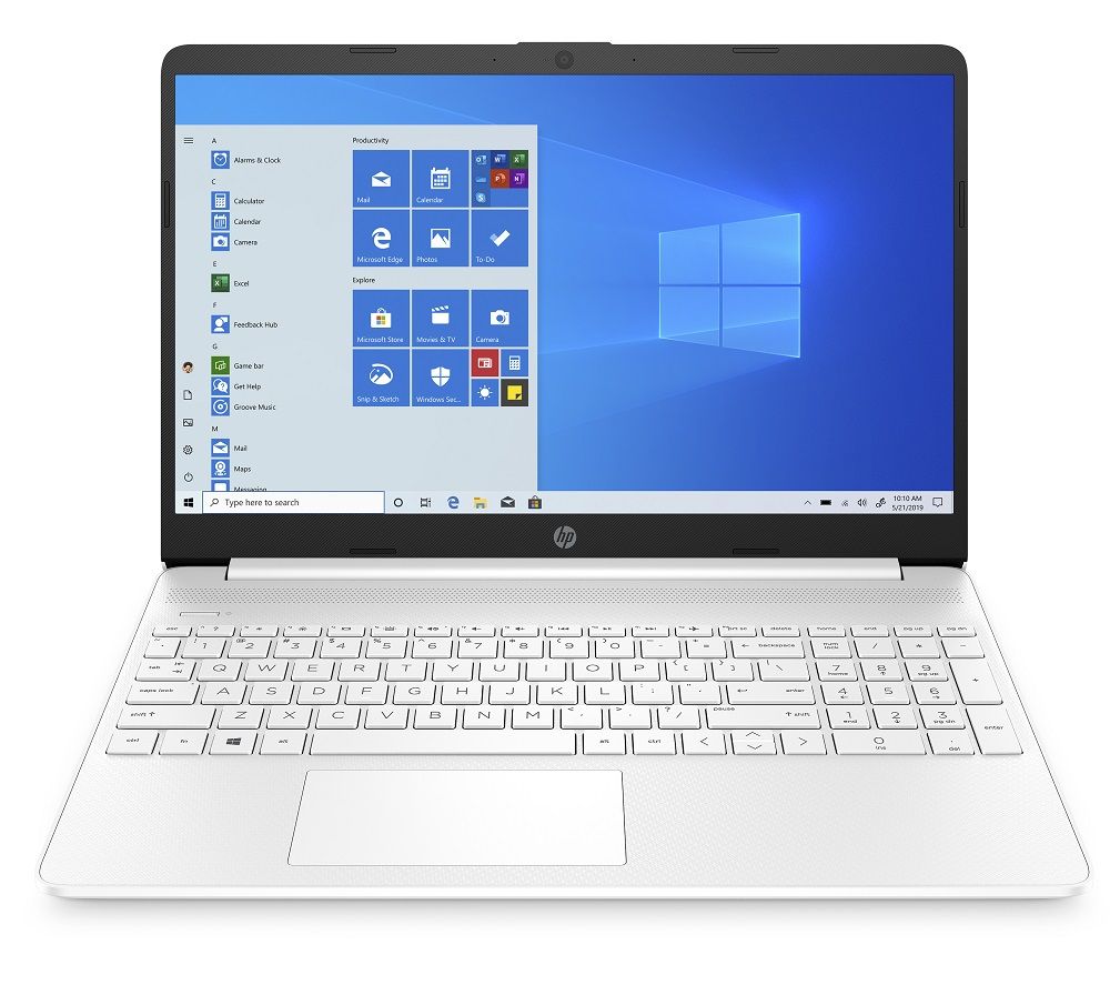 HP 15s-eq1535na 15.6" Laptop - AMD Athlon, 128 GB SSD, White, White