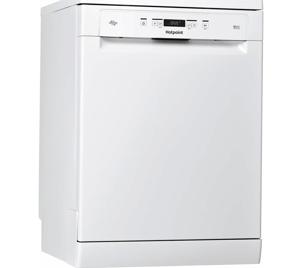 HOTPOINT HFC 3C32 FW UK Full Size Dishwasher - White, White