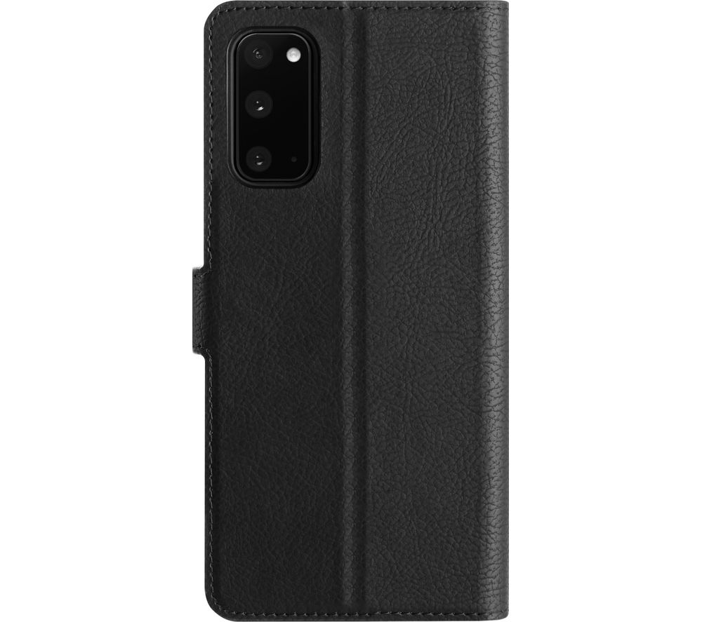 XQISIT Slim Wallet Galaxy S20 Fan Edition Case - Black, Black