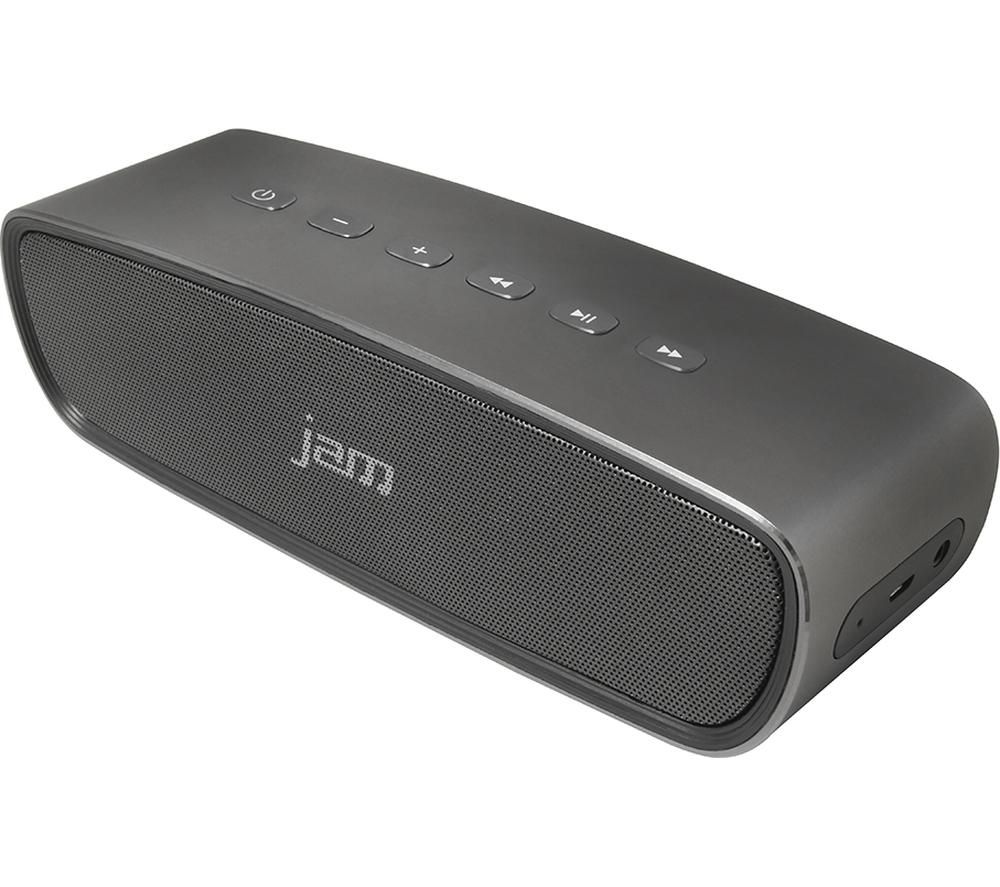 JAM Heavy Metal HX-P920 Portable Wireless Speaker - Black, Grey