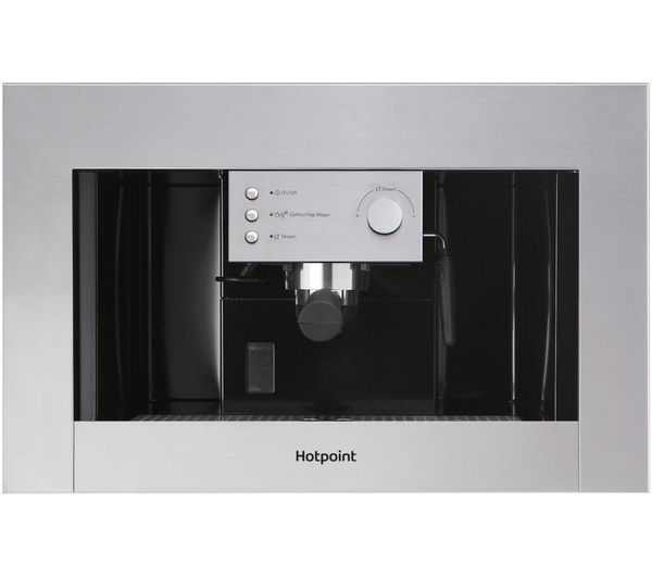 INDESIT CM 5038 IX H Built-in Bean to Cup Coffee Machine - Stainless Steel, Stainless Steel