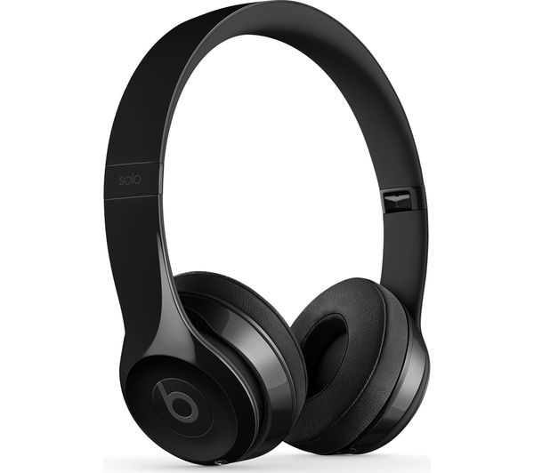 BEATS BY DR DRE Solo 3 Wireless Bluetooth Headphones - Gloss Black, Black