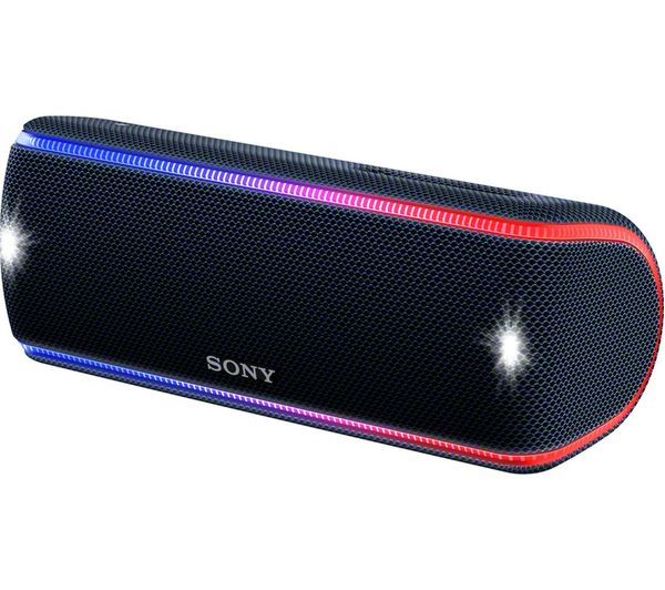 SONY SRS-XB31 Portable Bluetooth Wireless Speaker - Black, Black