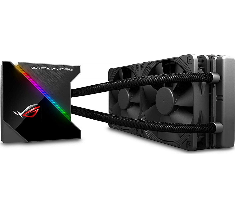 ASUS ROG RYUJIN 240 mm All-in-One CPU Liquid Cooler - RGB LED, Black