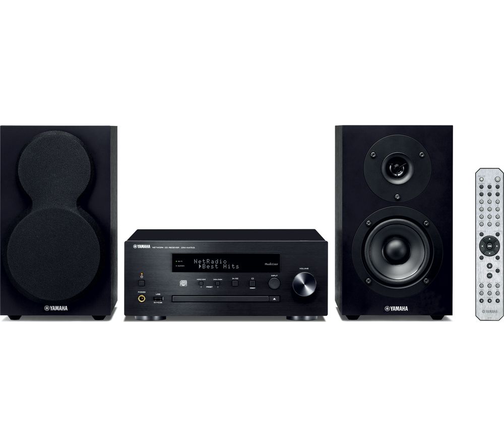 MusicCast MCR-N470D Wireless Multi-room Traditional Hi-Fi System - Black, Black