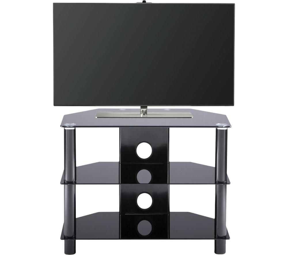 ALPHASON Essentials 600 ESS600/3-BLK TV Stand - Black, Black