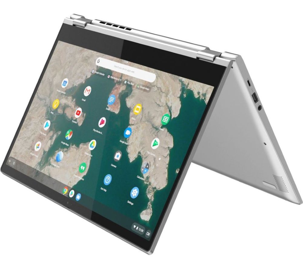 LENOVO C340 15.6" 2 in 1 Chromebook - Intel®Core i3, 64 GB eMMC, Grey, Grey