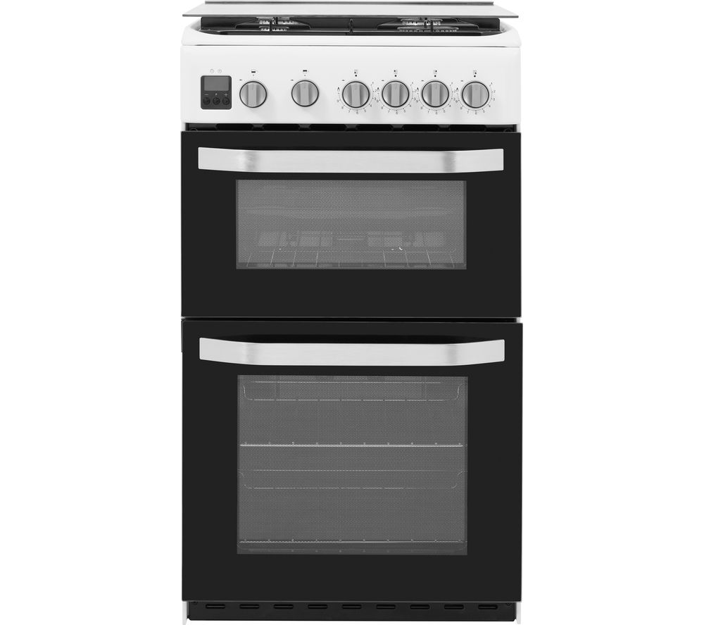 HOTPOINT HD5G00CCW/UK 50 cm Gas Cooker - White, White
