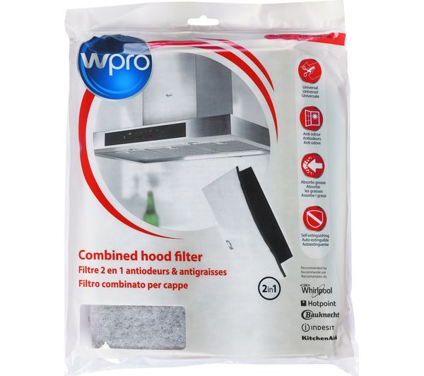 WPRO UCF016 Universal Grease & Carbon Filter - for Cooker Hoods