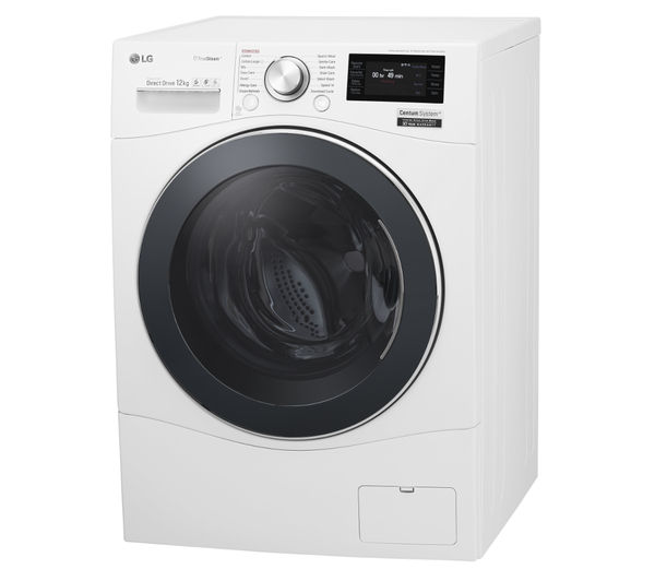 LG Centum FH6F9BDS2 Smart Washing Machine - White, White