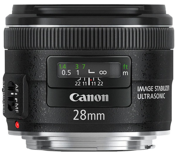 CANON EF 28mm f/2.8 IS USM Wide-angle Prime Lens