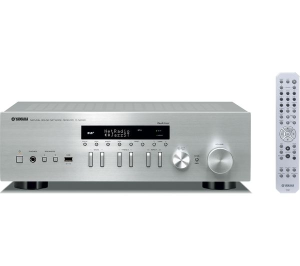 YAMAHA R-N402D Network Stereo Receiver - Silver, Silver