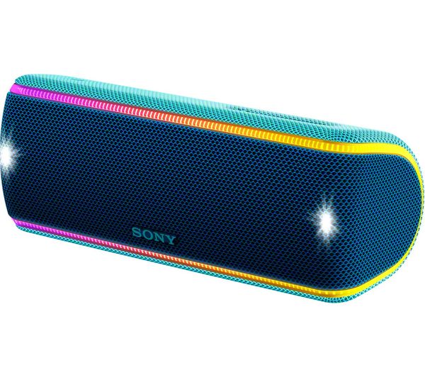 SONY SRS-XB31 Portable Bluetooth Wireless Speaker - Blue, Blue