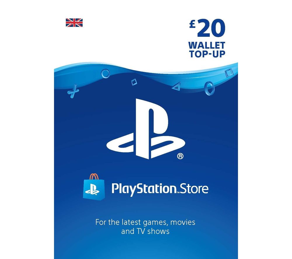 PLAYSTATION Network Wallet Top Up - £20