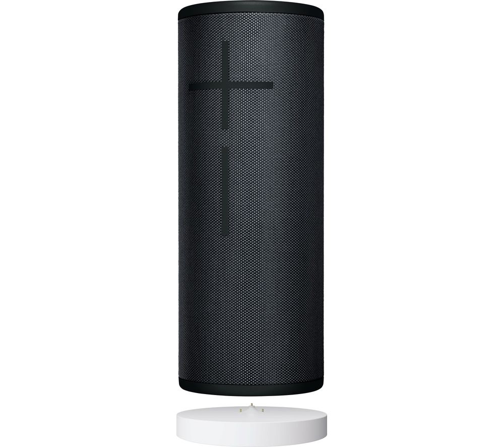 ULTIMATE EARS MEGABOOM 3 Portable Bluetooth Speaker & Power Up Charging Dock - Black, Black