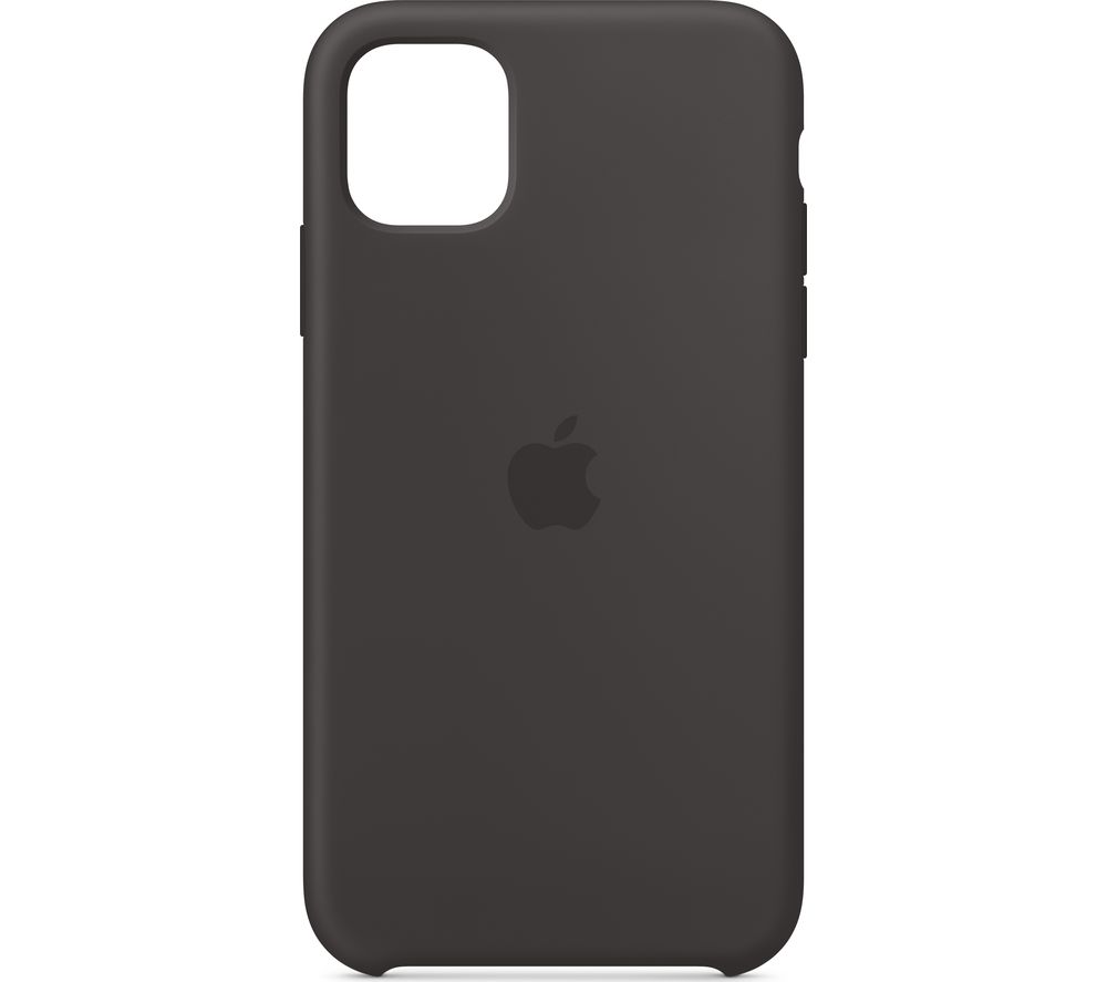 iPhone 11 Silicone Case - Black, Black