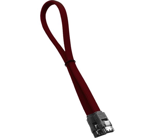 Cablemod ModMesh 30 cm SATA 3 Cable - Burgundy