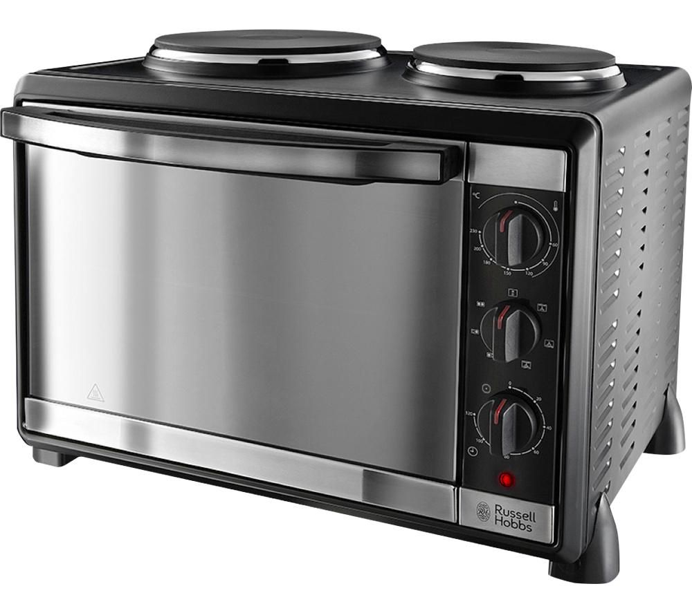 RUSSELL HOBBS Mini Kitchen 22780 Electric Mini Oven - Black Metal, Black