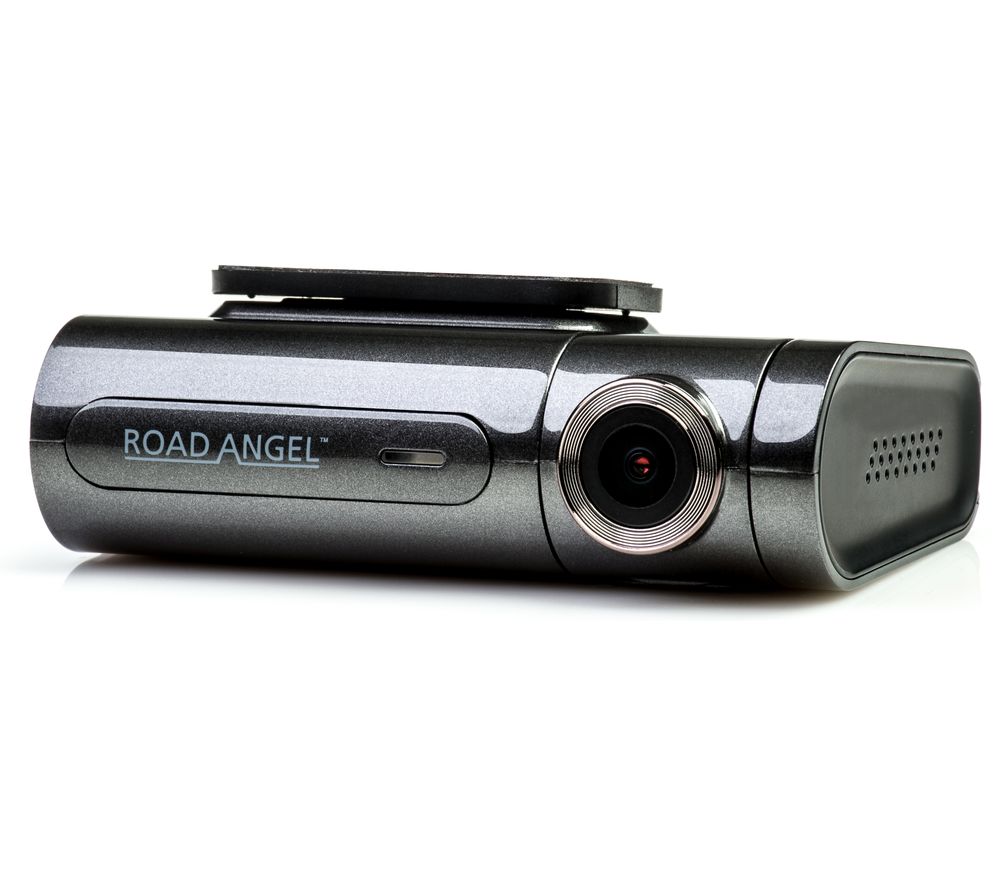 ROAD ANGEL Aura Pro Quad HD Dual Dash Cam - Black, Black