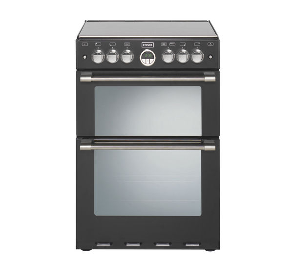 STOVES Sterling 600E Electric Cooker - Black, Black